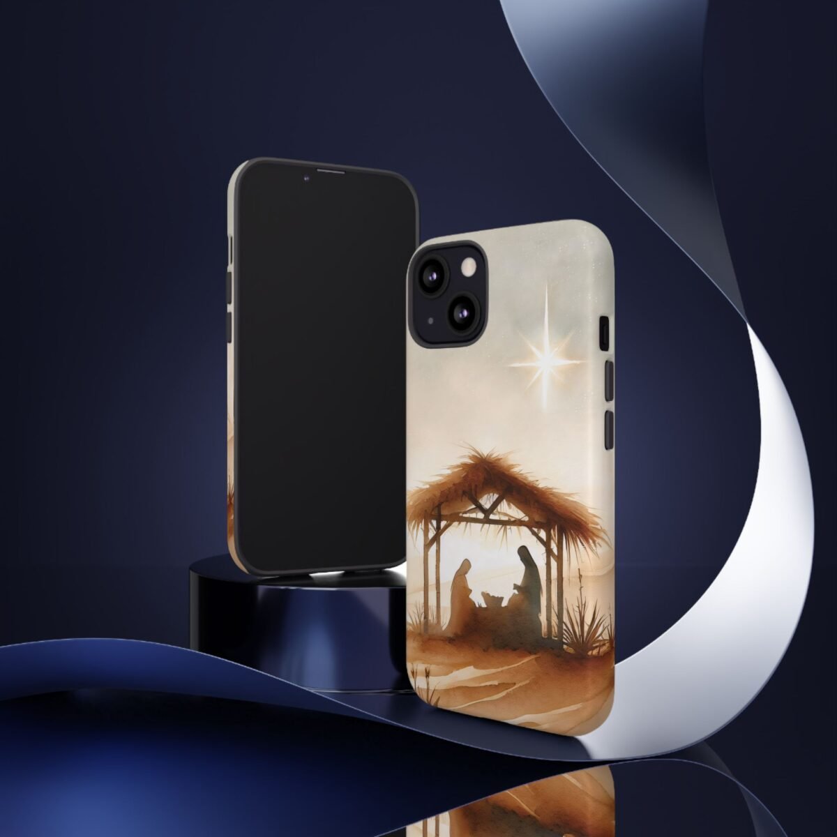 Nativity Phone Case Christian Phone Case Christmas Phone Casing iPhone Samsung Galaxy Google Pixel Phone Cover Faith Jesus Mary and Joseph