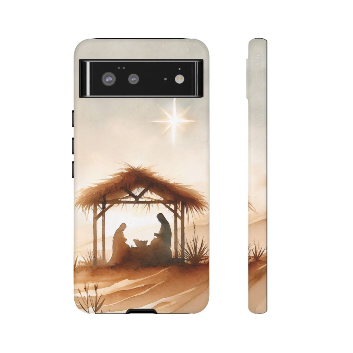Nativity Phone Case Christian Phone Case Christmas Phone Casing iPhone Samsung Galaxy Google Pixel Phone Cover Faith Jesus Mary and Joseph