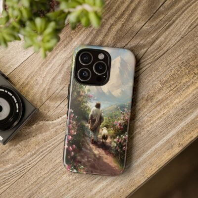 Christian Phone Case Jesus Leaves the 99 Jesus and the Sheep Phone Case Faith Phone Casing iPhone Samsung Galaxy Google Pixel iPhone 16 Case