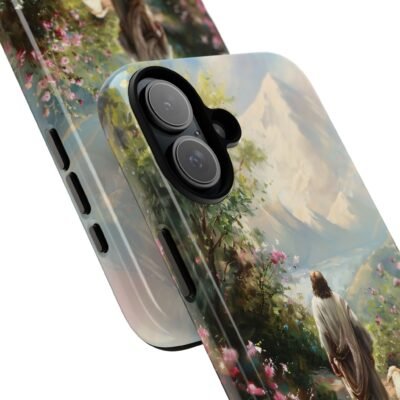 Christian Phone Case Jesus Leaves the 99 Jesus and the Sheep Phone Case Faith Phone Casing iPhone Samsung Galaxy Google Pixel iPhone 16 Case