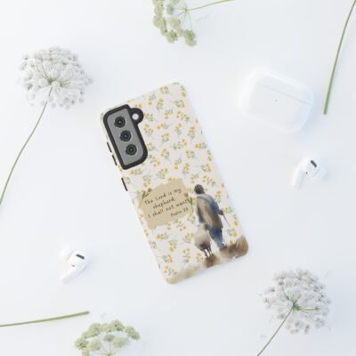 Christian Verse Phone Case The Lord is my Shepherd Psalm 23 Phone Case iPhone 16 15 14 13 12 Pro Max Samsung S24 S23 S22 S21 Plus Ultra