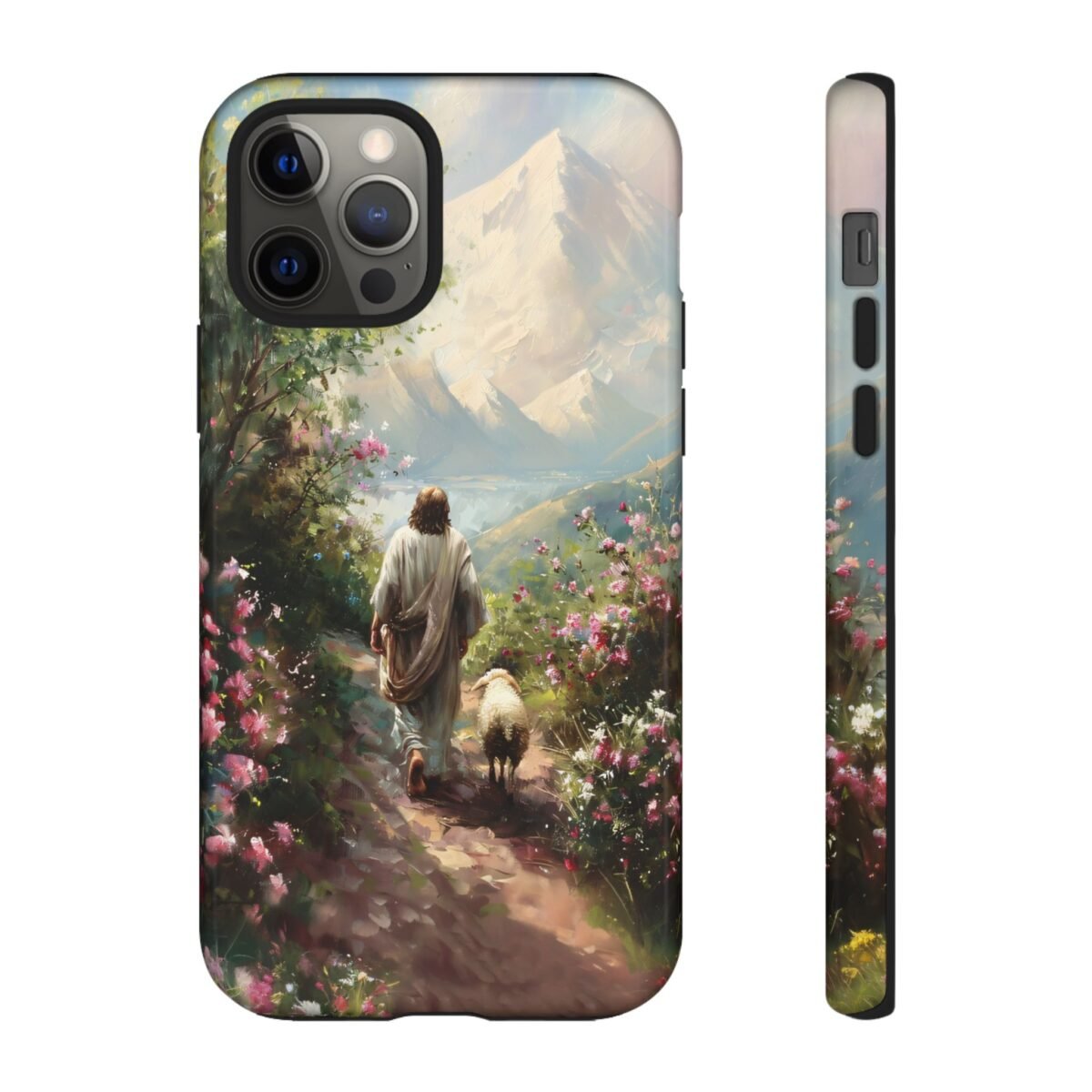 Christian Phone Case Jesus Leaves the 99 Jesus and the Sheep Phone Case Faith Phone Casing iPhone Samsung Galaxy Google Pixel iPhone 16 Case