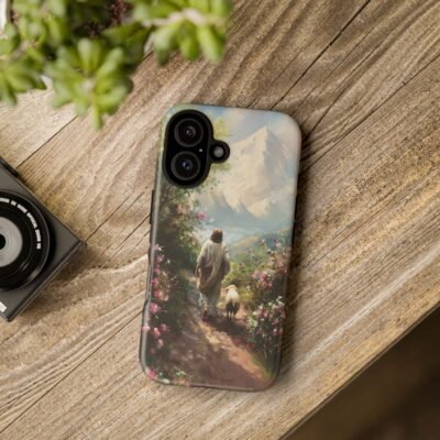 Christian Phone Case Jesus Leaves the 99 Jesus and the Sheep Phone Case Faith Phone Casing iPhone Samsung Galaxy Google Pixel iPhone 16 Case