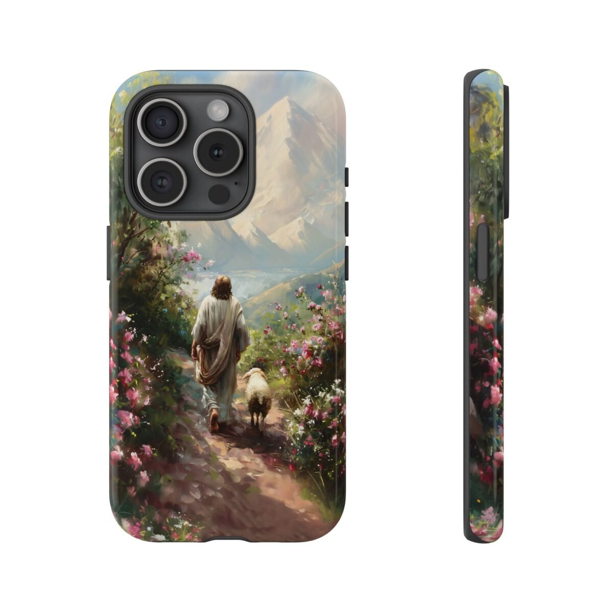 Christian Phone Case Jesus Leaves the 99 Jesus and the Sheep Phone Case Faith Phone Casing iPhone Samsung Galaxy Google Pixel iPhone 16 Case