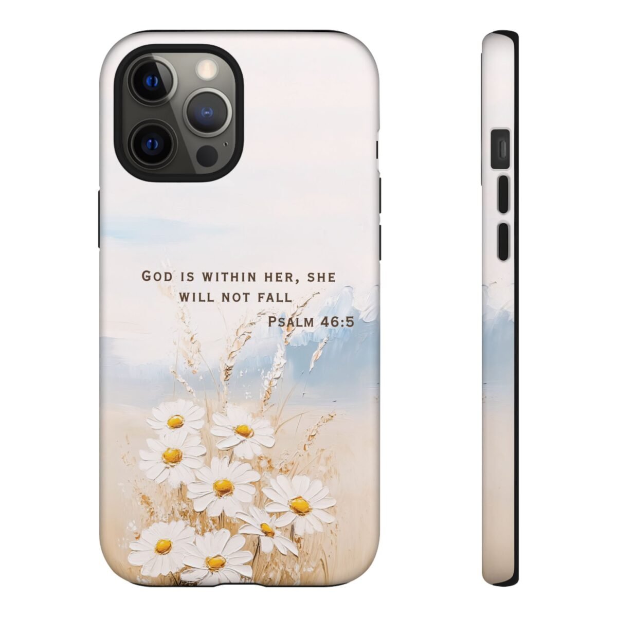 Christian Bible Verse Phone Case Psalm 46 5 Psalm 23 Phone Case Faith Phone Casing iPhone Samsung Galaxy Google Pixel Phone Case iPhone 16