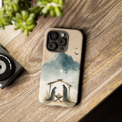 Nativity Phone Case Christian Phone Case Christmas Phone Casing iPhone Samsung Galaxy Google Pixel Phone Cover Faith Jesus Mary and Joseph