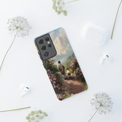 Christian Phone Case Jesus Leaves the 99 Jesus and the Sheep Phone Case Faith Phone Casing iPhone Samsung Galaxy Google Pixel iPhone 16 Case