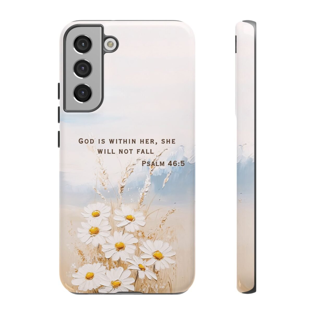 Christian Bible Verse Phone Case Psalm 46 5 Psalm 23 Phone Case Faith Phone Casing iPhone Samsung Galaxy Google Pixel Phone Case iPhone 16