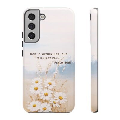 Christian Bible Verse Phone Case Psalm 46 5 Psalm 23 Phone Case Faith Phone Casing iPhone Samsung Galaxy Google Pixel Phone Case iPhone 16