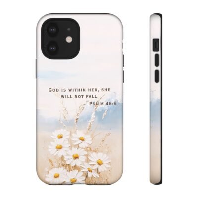 Christian Bible Verse Phone Case Psalm 46 5 Psalm 23 Phone Case Faith Phone Casing iPhone Samsung Galaxy Google Pixel Phone Case iPhone 16