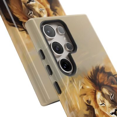 Copy of Lion and the Lamb Christian Phone Case iPhone Samsung Galaxy Google Pixel Faith in Jesus God Phone Cover Christian Inspired Gift Phone Case