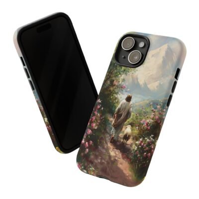 Christian Phone Case Jesus Leaves the 99 Jesus and the Sheep Phone Case Faith Phone Casing iPhone Samsung Galaxy Google Pixel iPhone 16 Case