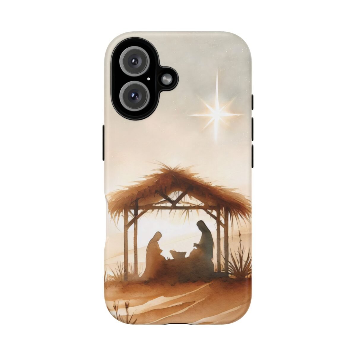 Nativity Phone Case Christian Phone Case Christmas Phone Casing iPhone Samsung Galaxy Google Pixel Phone Cover Faith Jesus Mary and Joseph
