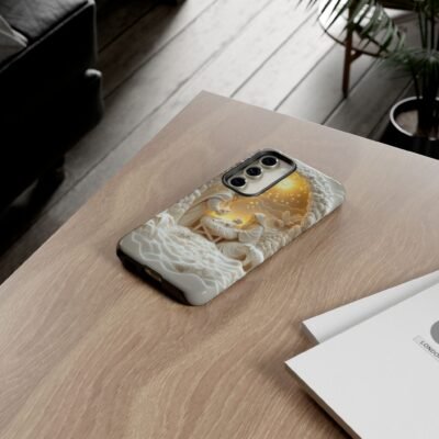 Nativity Phone Case Christian Phone Case 3D Effect Christmas Phone Casing iPhone Samsung Galaxy Google Pixel Faith Jesus Mary Joseph Case