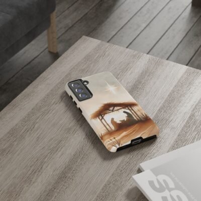 Nativity Phone Case Christian Phone Case Christmas Phone Casing iPhone Samsung Galaxy Google Pixel Phone Cover Faith Jesus Mary and Joseph