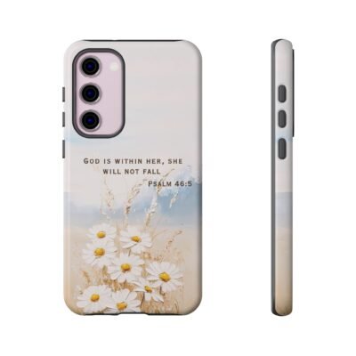 Christian Bible Verse Phone Case Psalm 46 5 Psalm 23 Phone Case Faith Phone Casing iPhone Samsung Galaxy Google Pixel Phone Case iPhone 16