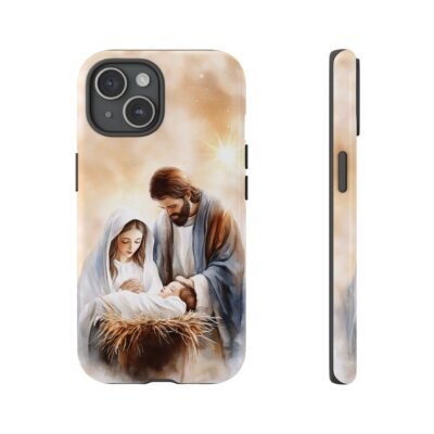 Nativity Phone Case Christian Phone Case Christmas Phone Casing iPhone Samsung Galaxy Google Pixel Phone Cover Faith Jesus Mary and Joseph