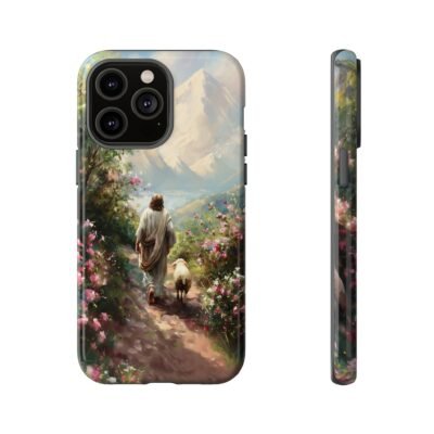 Christian Phone Case Jesus Leaves the 99 Jesus and the Sheep Phone Case Faith Phone Casing iPhone Samsung Galaxy Google Pixel iPhone 16 Case