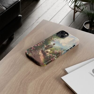 Christian Phone Case Jesus Leaves the 99 Jesus and the Sheep Phone Case Faith Phone Casing iPhone Samsung Galaxy Google Pixel iPhone 16 Case