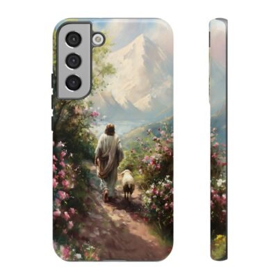 Christian Phone Case Jesus Leaves the 99 Jesus and the Sheep Phone Case Faith Phone Casing iPhone Samsung Galaxy Google Pixel iPhone 16 Case