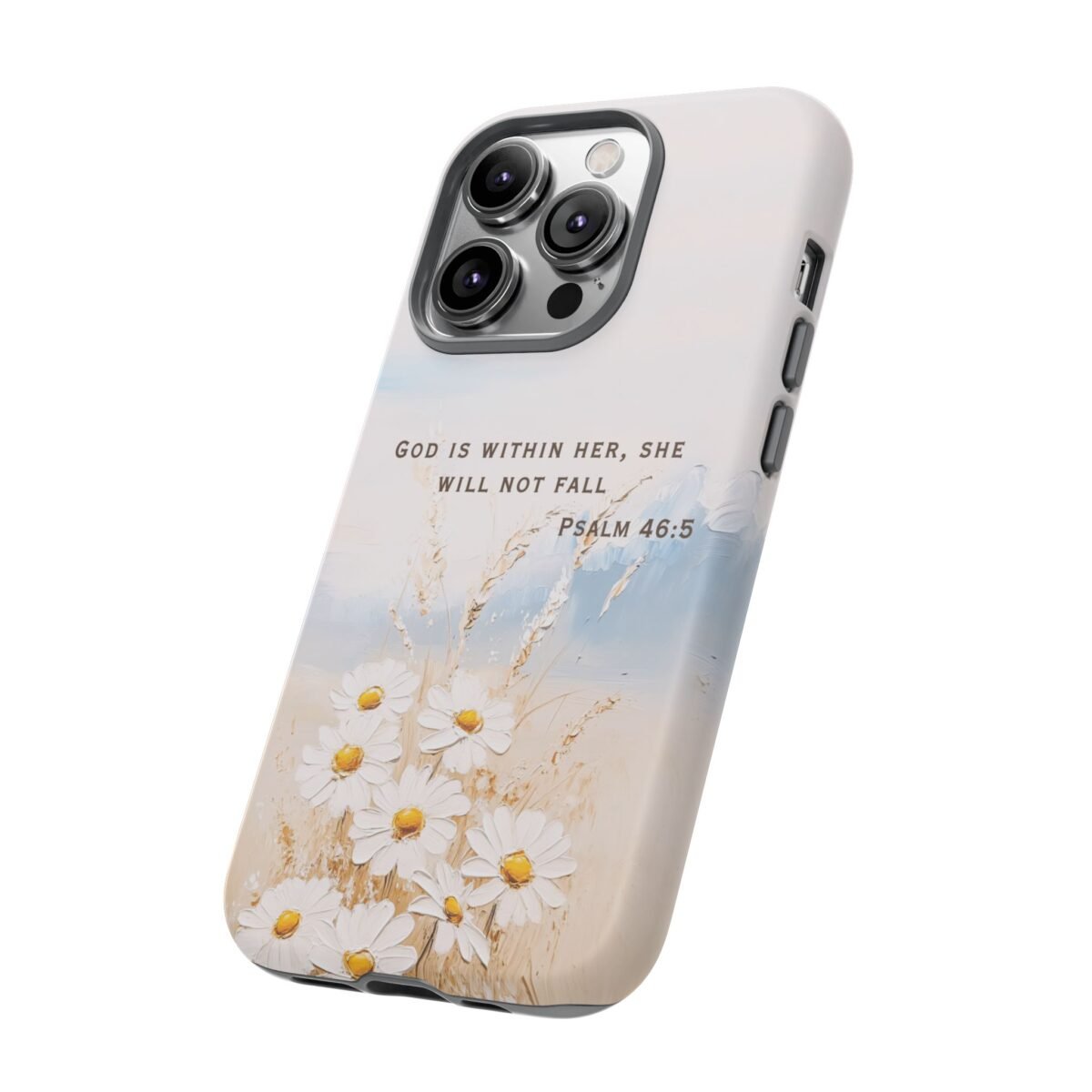 Christian Bible Verse Phone Case Psalm 46 5 Psalm 23 Phone Case Faith Phone Casing iPhone Samsung Galaxy Google Pixel Phone Case iPhone 16