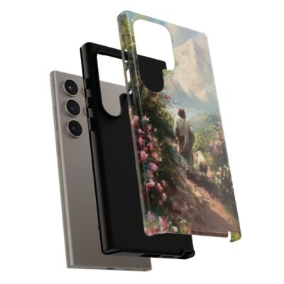 Christian Phone Case Jesus Leaves the 99 Jesus and the Sheep Phone Case Faith Phone Casing iPhone Samsung Galaxy Google Pixel iPhone 16 Case