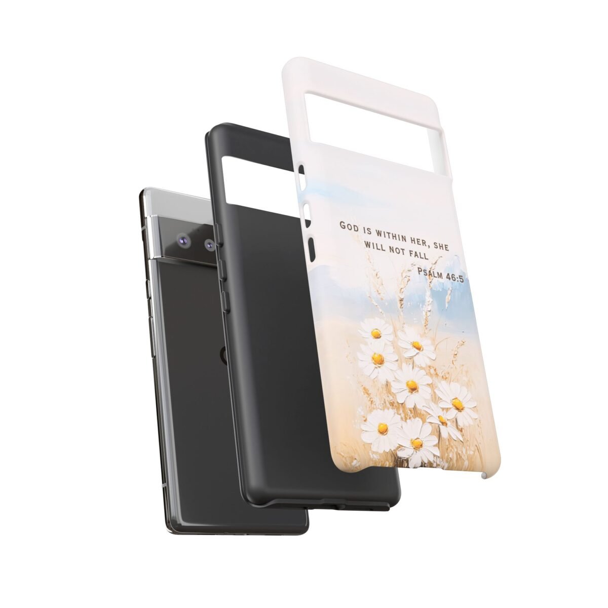 Christian Bible Verse Phone Case Psalm 46 5 Psalm 23 Phone Case Faith Phone Casing iPhone Samsung Galaxy Google Pixel Phone Case iPhone 16