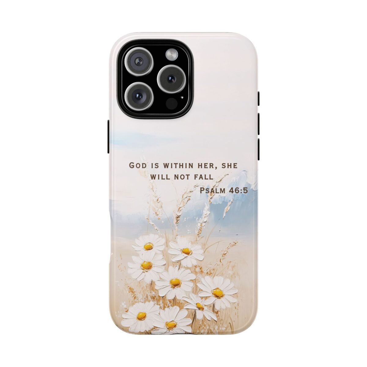 Christian Bible Verse Phone Case Psalm 46 5 Psalm 23 Phone Case Faith Phone Casing iPhone Samsung Galaxy Google Pixel Phone Case iPhone 16
