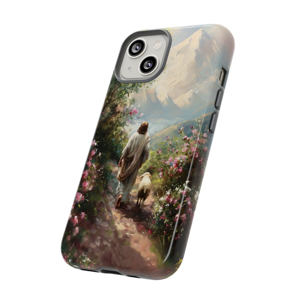Christian Phone Case Jesus Leaves the 99 Jesus and the Sheep Phone Case Faith Phone Casing iPhone Samsung Galaxy Google Pixel iPhone 16 Case
