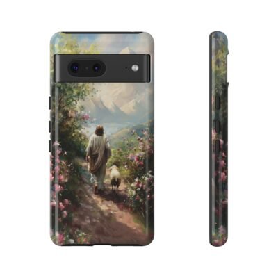 Christian Phone Case Jesus Leaves the 99 Jesus and the Sheep Phone Case Faith Phone Casing iPhone Samsung Galaxy Google Pixel iPhone 16 Case