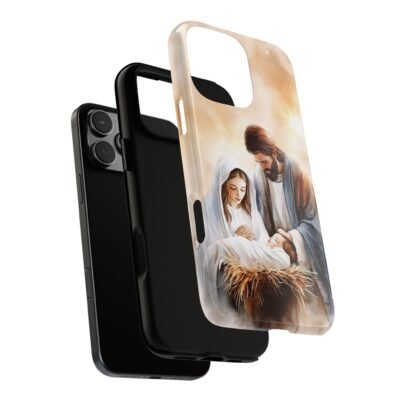 Nativity Phone Case Christian Phone Case Christmas Phone Casing iPhone Samsung Galaxy Google Pixel Phone Cover Faith Jesus Mary and Joseph