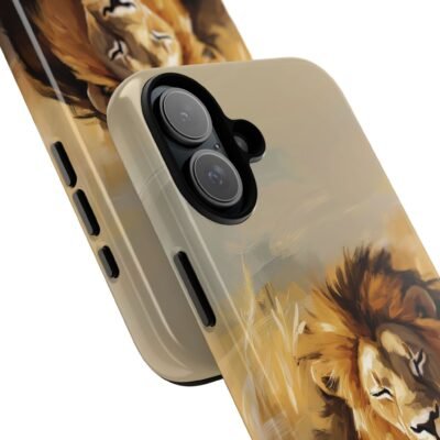 Lion and the Lamb Christian Phone Case iPhone Samsung Galaxy Google Pixel Faith in Jesus God Phone Cover Christian Inspired Gift Phone Case