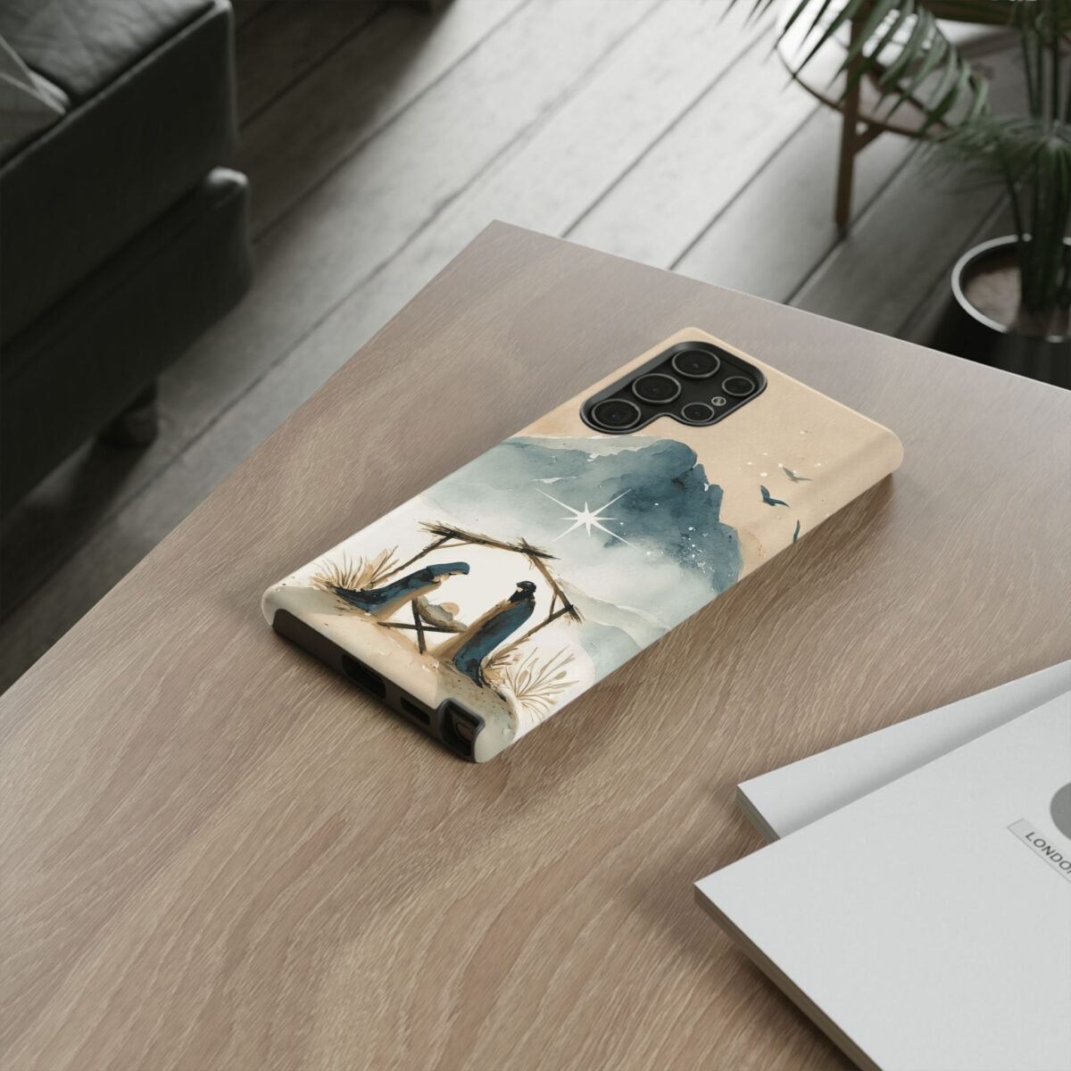 Nativity Phone Case Christian Phone Case Christmas Phone Casing iPhone Samsung Galaxy Google Pixel Phone Cover Faith Jesus Mary and Joseph