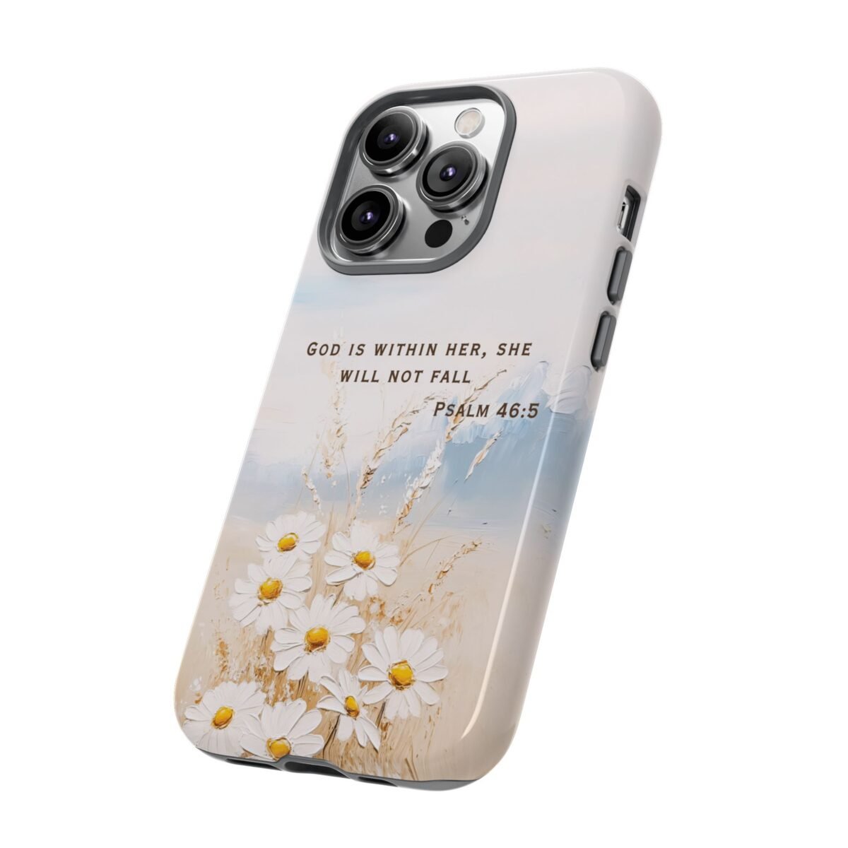 Christian Bible Verse Phone Case Psalm 46 5 Psalm 23 Phone Case Faith Phone Casing iPhone Samsung Galaxy Google Pixel Phone Case iPhone 16