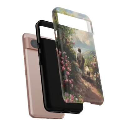 Christian Phone Case Jesus Leaves the 99 Jesus and the Sheep Phone Case Faith Phone Casing iPhone Samsung Galaxy Google Pixel iPhone 16 Case