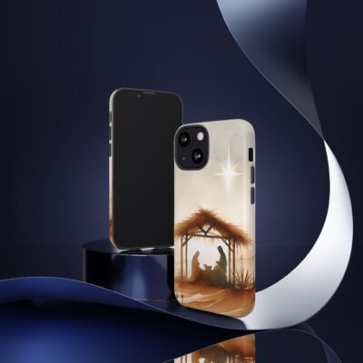 Nativity Phone Case Christian Phone Case Christmas Phone Casing iPhone Samsung Galaxy Google Pixel Phone Cover Faith Jesus Mary and Joseph