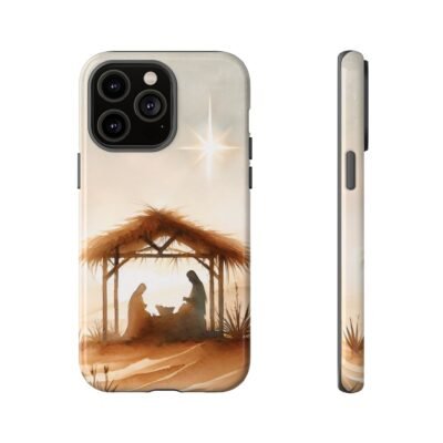 Nativity Phone Case Christian Phone Case Christmas Phone Casing iPhone Samsung Galaxy Google Pixel Phone Cover Faith Jesus Mary and Joseph