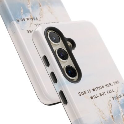 Christian Bible Verse Phone Case Psalm 46 5 Psalm 23 Phone Case Faith Phone Casing iPhone Samsung Galaxy Google Pixel Phone Case iPhone 16