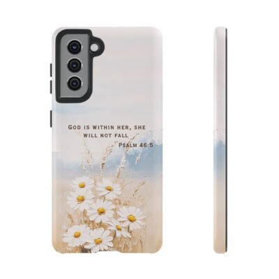 Christian Bible Verse Phone Case Psalm 46 5 Psalm 23 Phone Case Faith Phone Casing iPhone Samsung Galaxy Google Pixel Phone Case iPhone 16