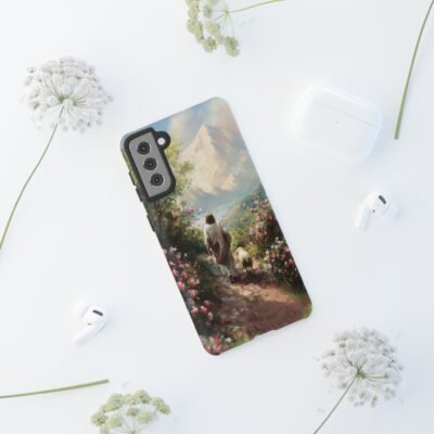 Christian Phone Case Jesus Leaves the 99 Jesus and the Sheep Phone Case Faith Phone Casing iPhone Samsung Galaxy Google Pixel iPhone 16 Case
