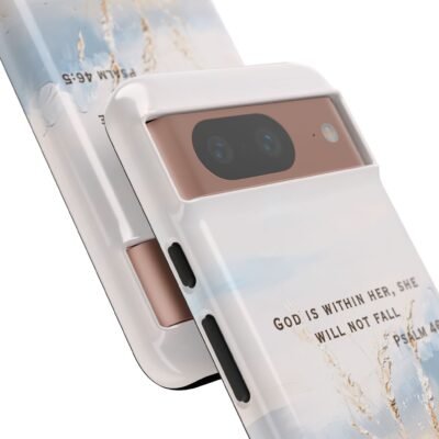 Christian Bible Verse Phone Case Psalm 46 5 Psalm 23 Phone Case Faith Phone Casing iPhone Samsung Galaxy Google Pixel Phone Case iPhone 16