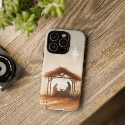 Nativity Phone Case Christian Phone Case Christmas Phone Casing iPhone Samsung Galaxy Google Pixel Phone Cover Faith Jesus Mary and Joseph