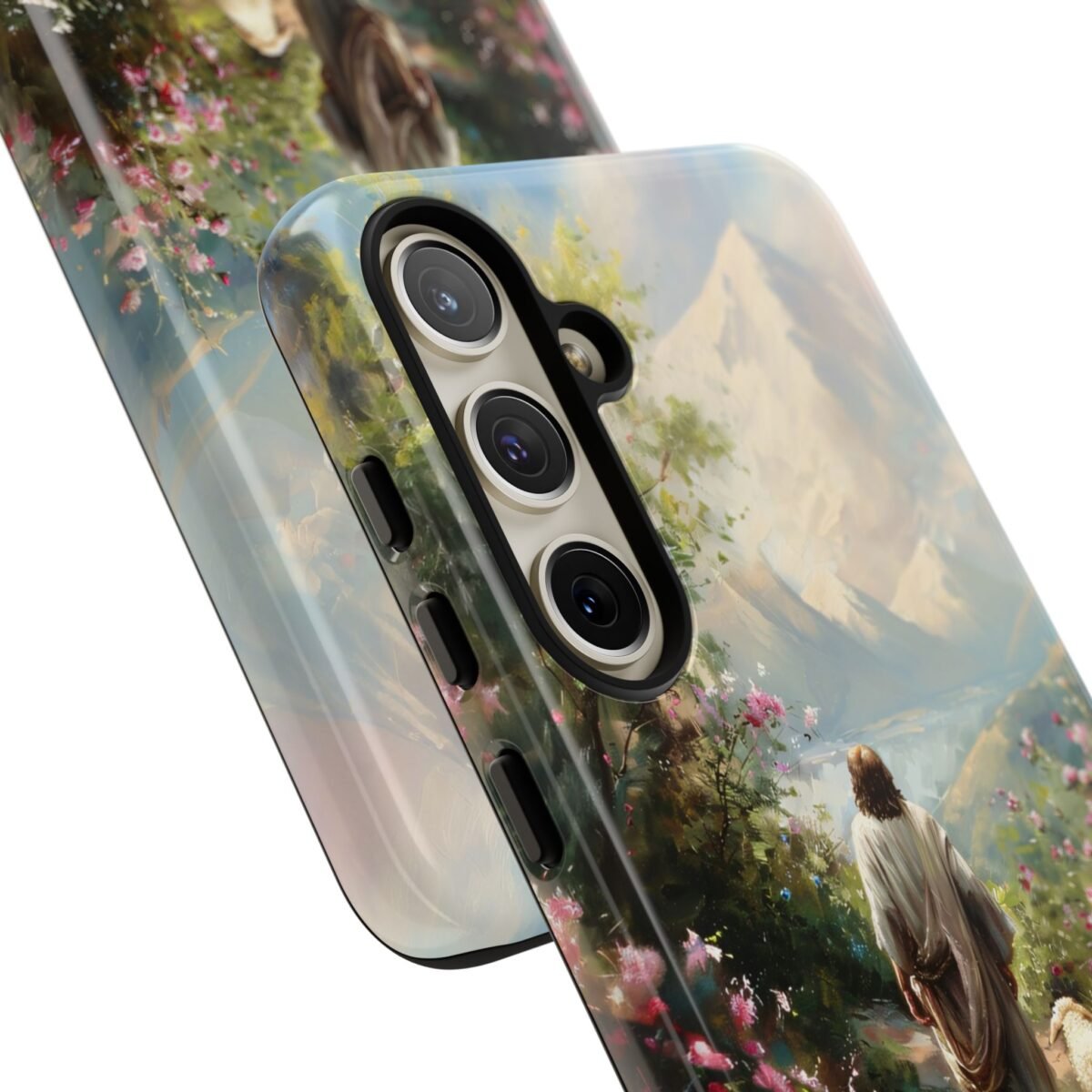 Christian Phone Case Jesus Leaves the 99 Jesus and the Sheep Phone Case Faith Phone Casing iPhone Samsung Galaxy Google Pixel iPhone 16 Case