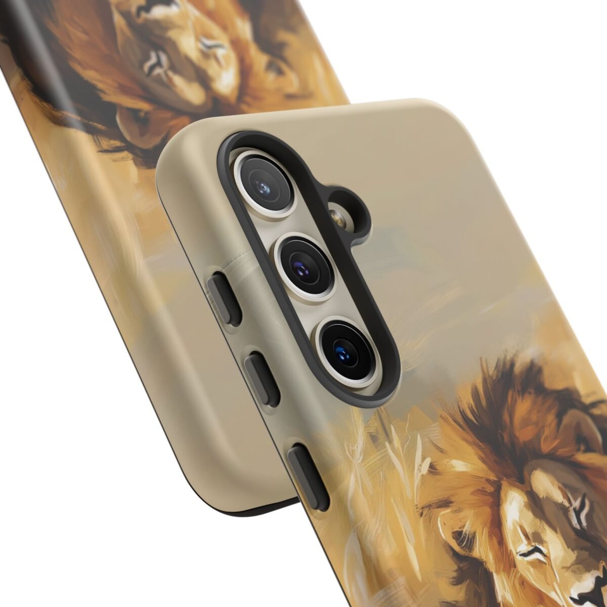 Lion and the Lamb Christian Phone Case iPhone Samsung Galaxy Google Pixel Faith in Jesus God Phone Cover Christian Inspired Gift Phone Case