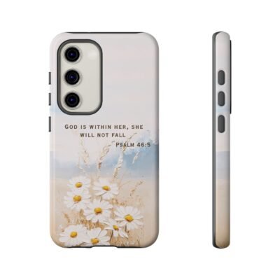 Christian Bible Verse Phone Case Psalm 46 5 Psalm 23 Phone Case Faith Phone Casing iPhone Samsung Galaxy Google Pixel Phone Case iPhone 16