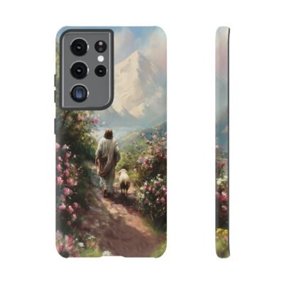 Christian Phone Case Jesus Leaves the 99 Jesus and the Sheep Phone Case Faith Phone Casing iPhone Samsung Galaxy Google Pixel iPhone 16 Case