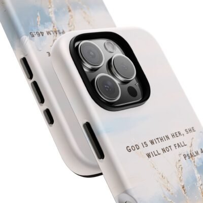 Christian Bible Verse Phone Case Psalm 46 5 Psalm 23 Phone Case Faith Phone Casing iPhone Samsung Galaxy Google Pixel Phone Case iPhone 16