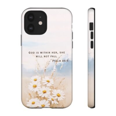 Christian Bible Verse Phone Case Psalm 46 5 Psalm 23 Phone Case Faith Phone Casing iPhone Samsung Galaxy Google Pixel Phone Case iPhone 16