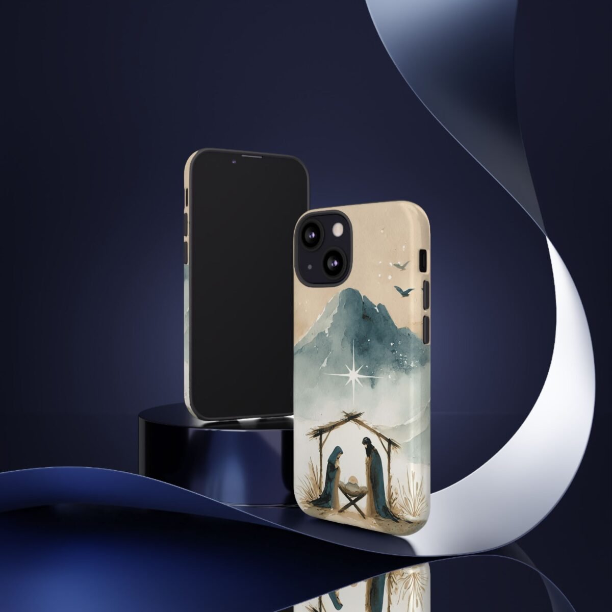 Nativity Phone Case Christian Phone Case Christmas Phone Casing iPhone Samsung Galaxy Google Pixel Phone Cover Faith Jesus Mary and Joseph