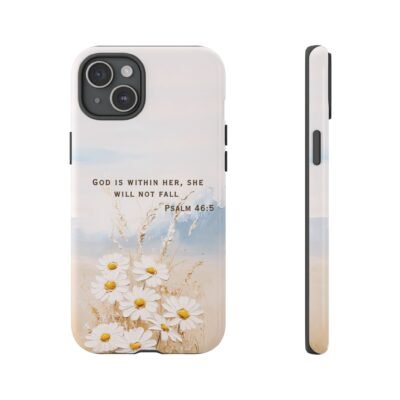 Christian Bible Verse Phone Case Psalm 46 5 Psalm 23 Phone Case Faith Phone Casing iPhone Samsung Galaxy Google Pixel Phone Case iPhone 16